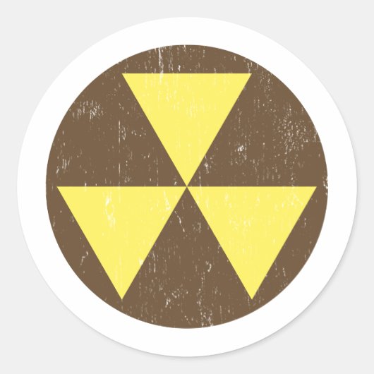 Rond Sticker pour le sceau de protection (Devant)