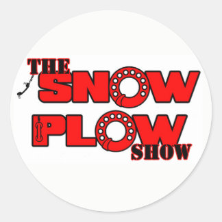 Rond Sticker pour le spectacle de neige par Derreck