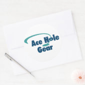 Rond Sticker pour l'engrenage à trou d'acier (Enveloppe)