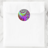 Rond Sticker pour les bonnes vibrations (Sac)