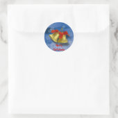 Rond Sticker pour les cloches de Noël (Sac)