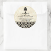 Rond Sticker pour les gâteaux de Nysha (Sac)