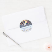 Rond Sticker pour les lacs de neige (Enveloppe)