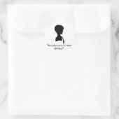 Rond Sticker pour les mauvaises semences (Sac)