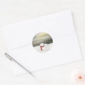 Rond Sticker pour les ours polaires (Enveloppe)