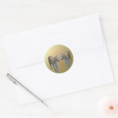 Rond Sticker pour les Tiger Buddies (Enveloppe)