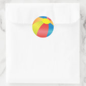 Rond Sticker pour l'été du Beach Ball (Sac)
