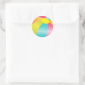 Rond Sticker pour l'été du Beach Ball (Sac)