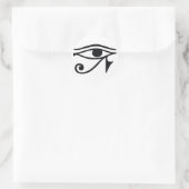 Rond Sticker pour l'oeil de Horus (Sac)