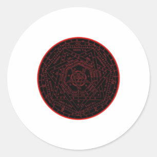 Rond Sticker pour lunette magique (sceau)12