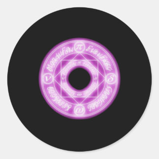 Rond Sticker pour lunette magique (sceau)9