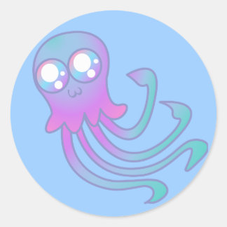 Rond Sticker pour méduse