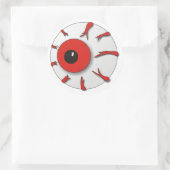 Rond Sticker pour oeil Halloween (Sac)