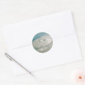 Rond Sticker pour ouragan (Enveloppe)