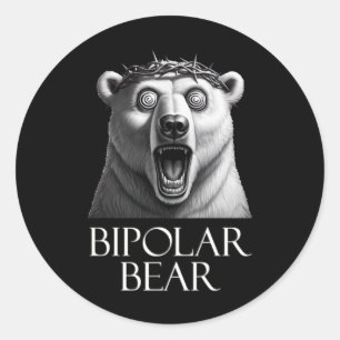 Rond Sticker pour ours bipolaire1