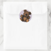 Rond Sticker pour ours en peluche (Sac)