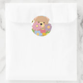 Rond Sticker pour ours en peluche (Sac)