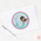Rond Sticker pour petite sirène AA 2 (Enveloppe)