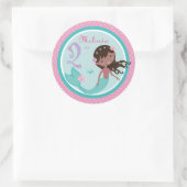 Rond Sticker pour petite sirène AA 2 (Sac)