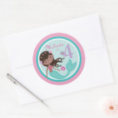 Rond Sticker pour petite sirène AA 4B (Enveloppe)