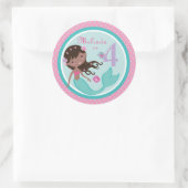 Rond Sticker pour petite sirène AA 4B (Sac)