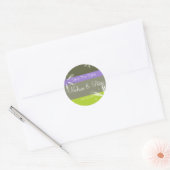 Rond Sticker pour phoque simple et doux (Enveloppe)