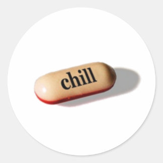 Rond Sticker pour pilule