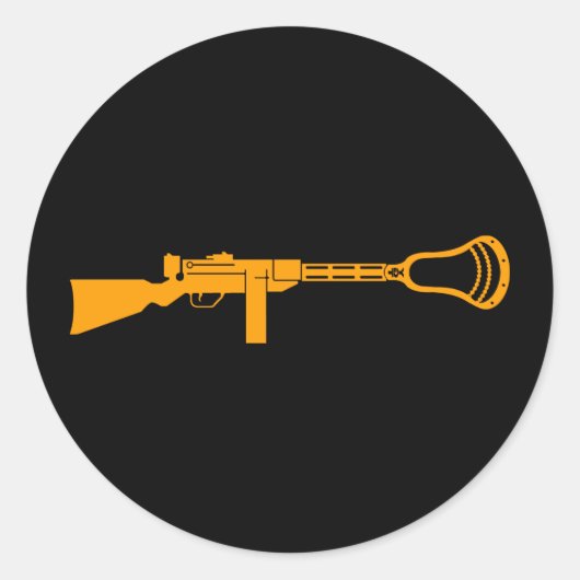 Rond Sticker pour pistolet Lacrosse Designs (Devant)