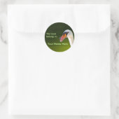 Rond Sticker pour plaque de cygne (Sac)