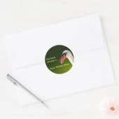 Rond Sticker pour plaque de cygne (Enveloppe)