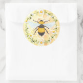 Rond Sticker pour pot de miel de l'abeille (Sac)