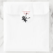 Rond Sticker pour poupée Voodoo (Sac)