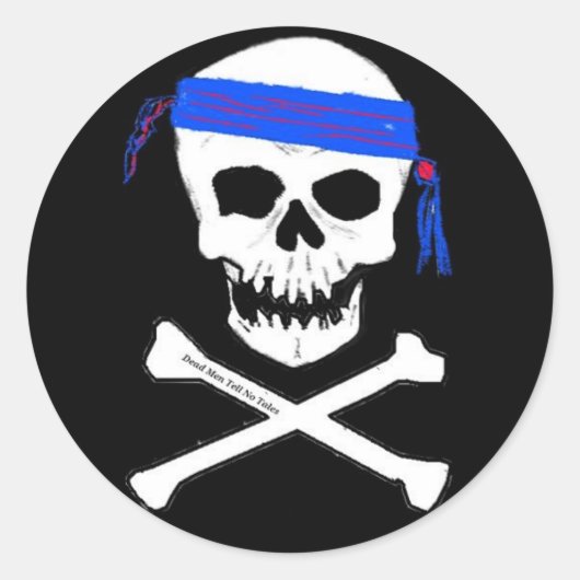 Rond Sticker pour raconter des morts (Devant)