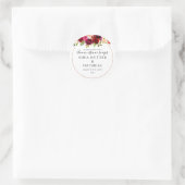 Rond Sticker pour savon or Faux (Sac)