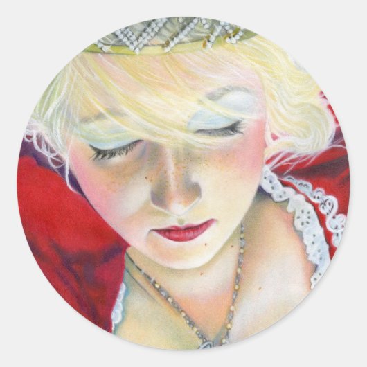 Rond Sticker pour serrure de serrure de coeur de Foreve (Devant)