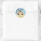 Rond Sticker pour singe (Sac)