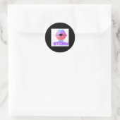 Rond Sticker pour son histoire3 (Sac)