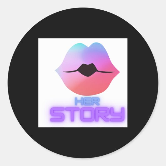 Rond Sticker pour son histoire3 (Devant)