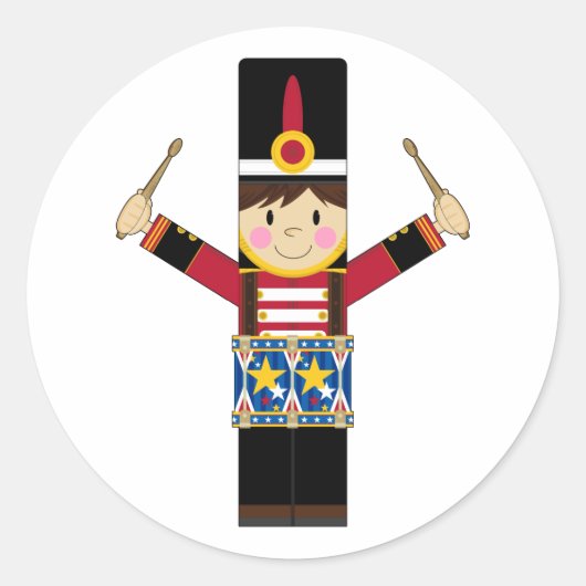 Rond Sticker pour tambours pour voleurs (Devant)