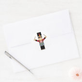 Rond Sticker pour tambours pour voleurs (Enveloppe)