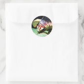 Rond Sticker pour tortue de mer (Sac)