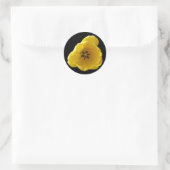Rond Sticker pour tulipe jaune (Sac)