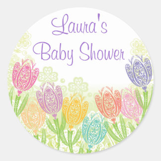 Rond Sticker pour tulipes à ressort