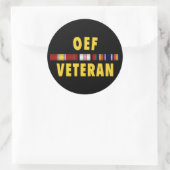 Rond Sticker pour vétérinaire OEF (Sac)