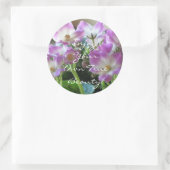 Rond Sticker pour violets africains (Sac)