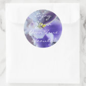 Rond Sticker pour violets africains (Sac)