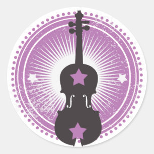 Rond Sticker pour violon