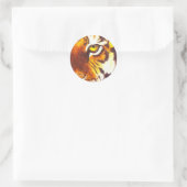 Rond Sticker pour yeux de tigre (Sac)