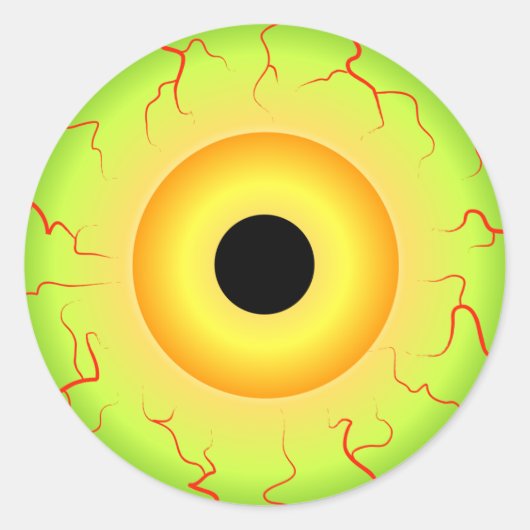 Rond Sticker pour yeux Zombie (Devant)