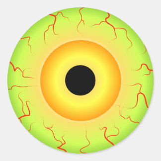 Rond Sticker pour yeux Zombie
